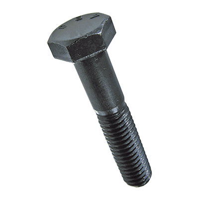 Hex head bolts partially threaded (DIN 931; ISO 4014), cl. 10.9, black