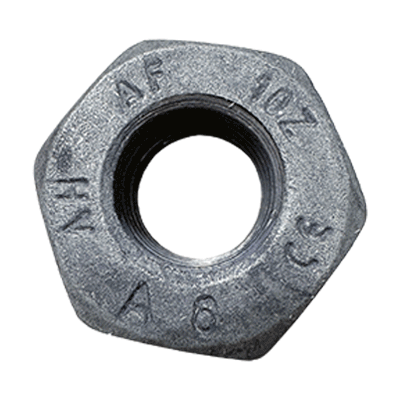Heavy hex nuts HV for heavy hex head bolts HV