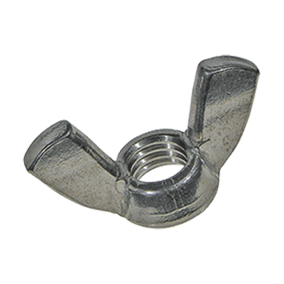 Wing nuts cold formed (~UNI 5448 A), stainless steel A2