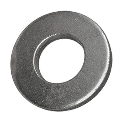 Flat washers without chamfer, large series (VSM 13904), steel, plain