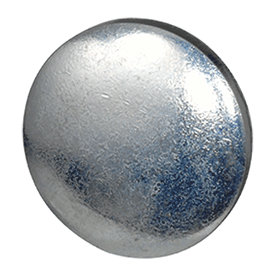 Verschlussscheiben (DIN 470), Stahl, verzinkt-blau