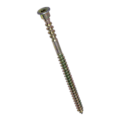 Hex socket adjusting screws (Toproc®), zinc plated yellow, waxed