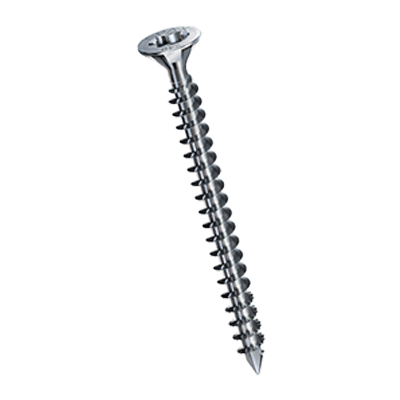 Hexalobular (6 Lobe) socket flat countersunk head screws with CUT point T-STAR plus, fully threaded (SPAX®), steel case-hardened, WIROX®, added lubricant