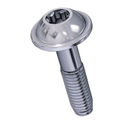 Pan head screws with pressed washer with hexalobular socket Torx plus® / Autosert® (EJOT ALtracs® Plus; WN 5151), steel heat-treated, zinc plated blue