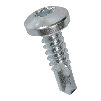 Pan head self-drilling screws with hexalobular (6 Lobe) socket