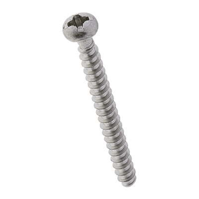 Pan head screws with Pozidriv cross recess form Z, fully threaded (EJOT PT®; WN 1412), stainless steel A2