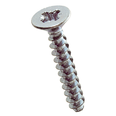 Pozi flat countersunk head screws form Z (ecosyn® plast), stainless steel A2