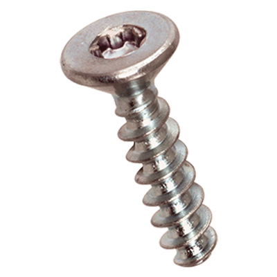 Hexalobular (6 Lobe) socket flat countersunk head screws (ecosyn® plast), stainless steel A2