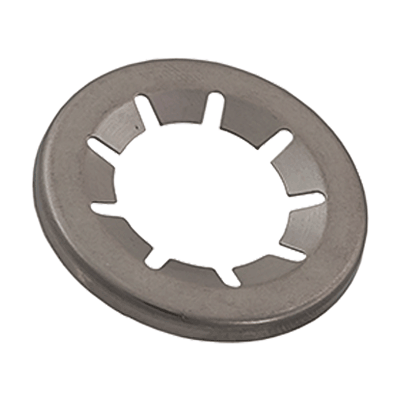 Circlips for metric round shaft without cap (Starlock® S), stainless steel 1.4310