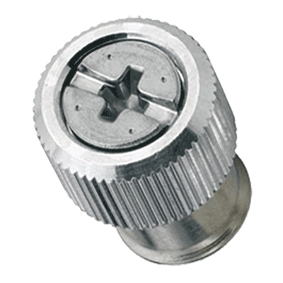 Self-clinching captive panel screws with phillips pan head, for metallic materials (PEM® PF11), aluminum, plain