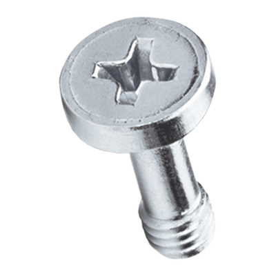 Self-clinching captive panel screws with phillips recess form H, for metallic materials (PEM® SCB), steel hardened, zinc plated clear passivated