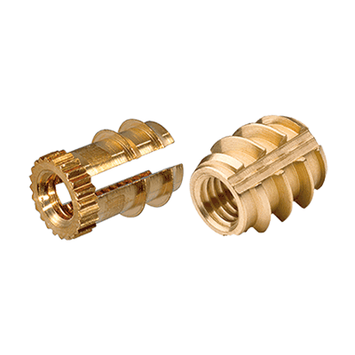 02.300.100 Threaded inserts for wooden and soft plastic materials