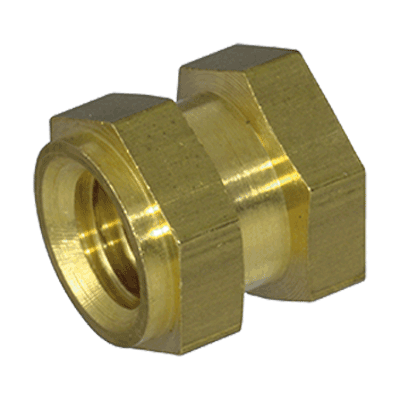 Threaded inserts type C, open, long (DIN 16903-1 C), brass, plain