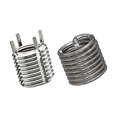 Threaded inserts for light metal and plastic materials