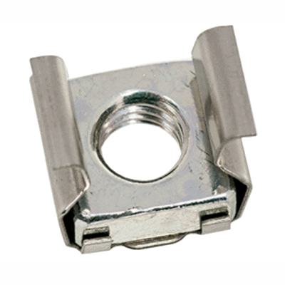 Cage nuts (FASTEKS® KLIPKO R), Cage: stainless steel A2, Nut: steel zinc plated