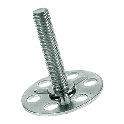 1 piece - Star knob screw M8 x 50 mm DIN6336 A black Ø 40 + star knob nut
