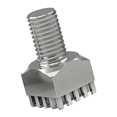 Power Tower External thread, massive Press-Fit Technology, pin across entire base