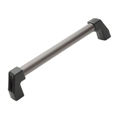 Tubular handles for fastening with socket screws (Elesa® M.1043-EP), anthracite