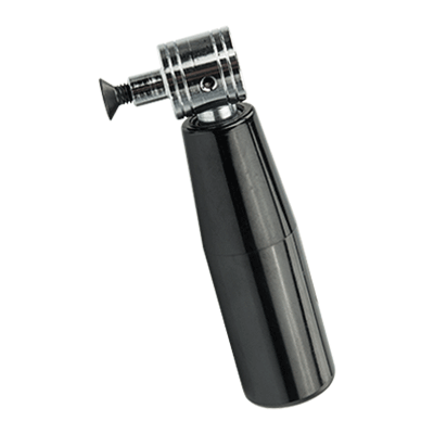 Retractable cylindrical handles turnable with internal thread (FASTEKS® FAL), Thermoset, black