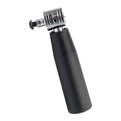 Retractable cylindrical handles turnable with internal thread (FASTEKS® FAL), reinforced polyamide, black