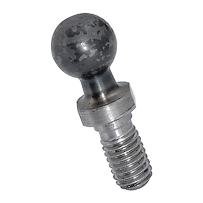 Angle joint studs type C, with screw stud (DIN 71803 C), plain