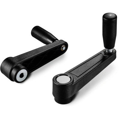 CRANK HANDLE WITH SMOOTH BORE INSERT AND REVOLVING HANDLE M145