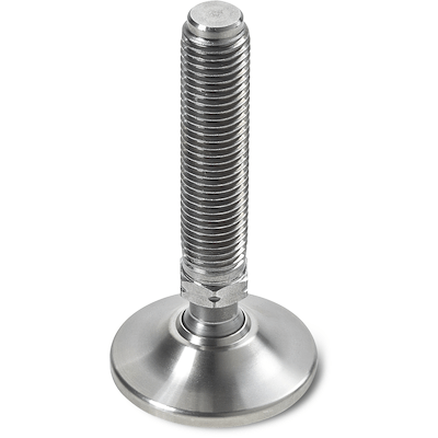 STAINLESS STEEL MOUNTING FEET WITH STAINLESS STEEL STUD TYPE A R. 15