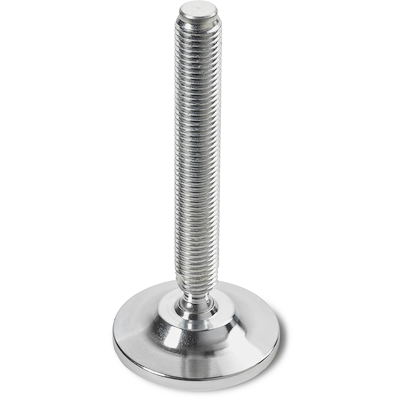 STEEL MOUNTING FEET WITH STEEL STUD TYPE B R. 12,4