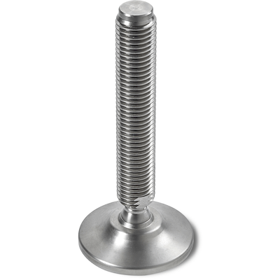 STAINLESS STEEL MOUNTING FEET WITH STAINLESS STEEL STUD TYPE B R. 15