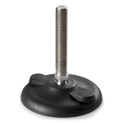 MOUNTING FOOT WITH GROUND FIXING WITH STAINLESS STEEL STUD TYPE A - R15