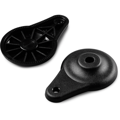 TEARDROP MOUNTING FOOT BASE WITH LATERAL GROUND FIXING