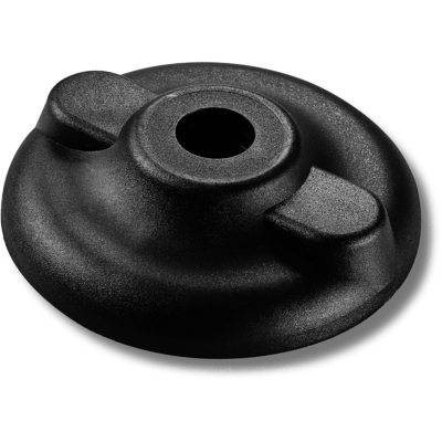 MOUNTING FOOT BASE WITH GROUND FIXING (80-105-130)