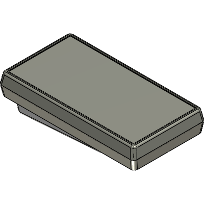 100 系列 LCD 底部倾斜保护盒