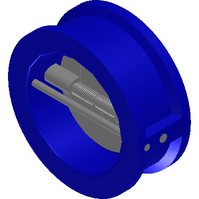 Börjesson Pipe Systems BPS6525300-double-door-swing-check- valve -DN300 Industrial Valves