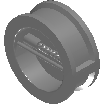 Börjesson Pipe Systems BPS6527300-double-door-swing-check- valve -DN300 Industrial Valves