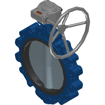 Börjesson Pipe Systems DN100DN100-LT-STD-PN10---16-mit-Handhebel Industrial Valves