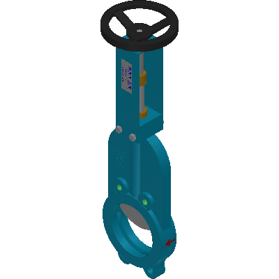 Börjesson Pipe Systems STEPBPS-2010125-knife-gate- valve -DN125 Industrial Valves