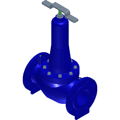 Börjesson Pipe Systems BPS8905150-pressure-reducing- valve -DN150 Industrial Valves