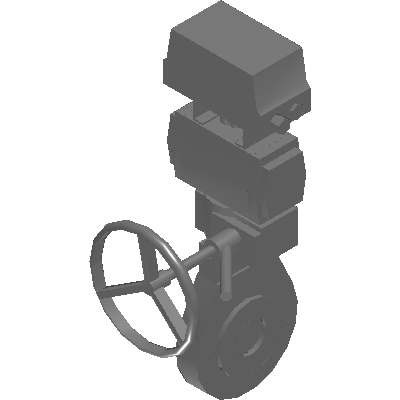 Bray MKL Series - Pneumatic Manual Override Industrial Valves