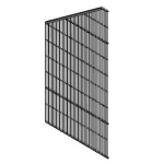 mesh panel with diagonal edge Flex
