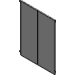 Schutzzaunsystem Frame Gitterfüllungen