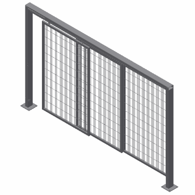 Teleskopierbare Schiebetüren