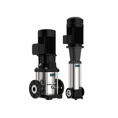 Vertical multistage electric pumps