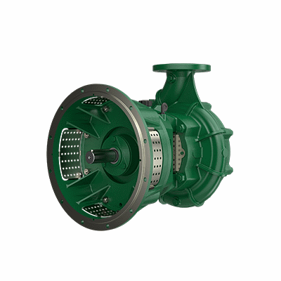 Flanged single-stage pumps for diesel engines