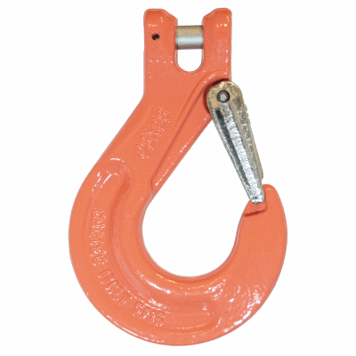 CLEVIS SLING HOOK WITH LATCH