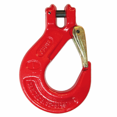CLEVIS SLING HOOK WITH LATCH
