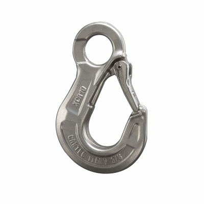STAINLESS STEEL SLING HOOK WITH LATCH GR60