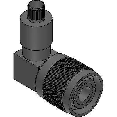 HN Right Angle Plug for ECS Cable