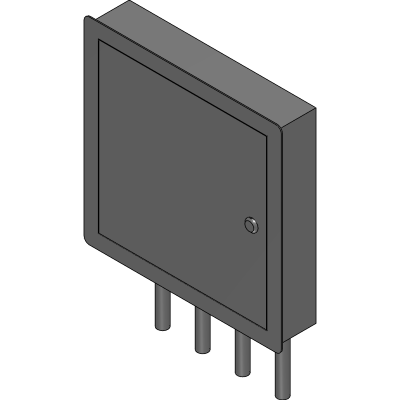 Caroma TMV20 Standard Bottom Inlet with Bypass - Removable Hinged Door Industrial Valves
