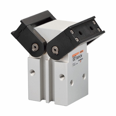 pneumatic angular gripper